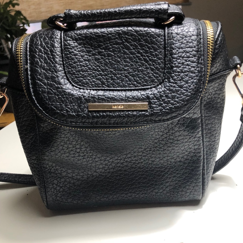 Kensie vegan leather crossbody bag